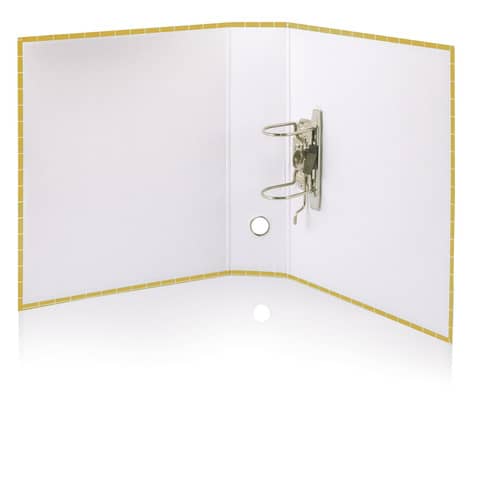 Registratore protocollo con custodia BREFIOCART New Color 35x28,5 cm dorso 8 cm giallo - 0201180.GI